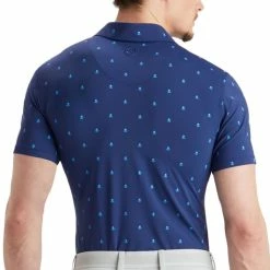 G/Fore Men&apos;s Skull & T&apos;s Ice Nylon Polo -GOIF SHOP 10000849 800 auto