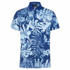 J. Lindeberg Men's Golf Martin Print Polo