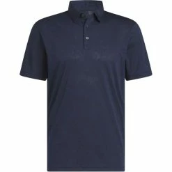 Adidas Men's Textured Jacquard Golf Polo