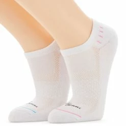 Ben Hogan Women&apos;s Low Cut Motion Stripe Socks - 2 Pack