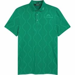 J. Lindeberg Men's Mat Players Golf Polo