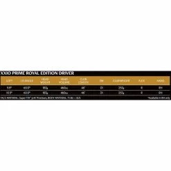 XXIO Prime Royal Edition Driver -GOIF SHOP 10516397 800 auto