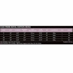 XXIO Women's Prime Royal Edition Individual Iron -GOIF SHOP 10518801 800 auto