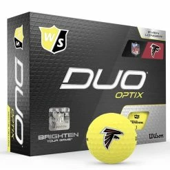Wilson Wilson Duo Optix NFL Yellow Golf Balls