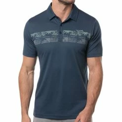 TravisMathew Men&apos;s Drop Anchor Polo