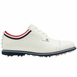 G/Fore Women's Grosgrain Stud Cap Toe Gallivanter Spikeless Golf Shoes -GOIF SHOP 9340508 800 auto