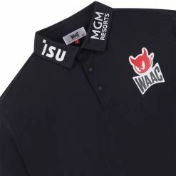 WAAC Men&apos;s Heroes Kevin Na Long Sleeve Polo -GOIF SHOP 9766997 800 auto