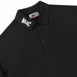 WAAC Men&apos;s Essential Volume Logo Long Sleeve Polo -GOIF SHOP 9767999 800 auto