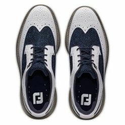 FootJoy Men&apos;s Limited Edition FJ X Harris Tweed Wing Tip Traditions Golf Shoes -GOIF SHOP 9807735 800 auto