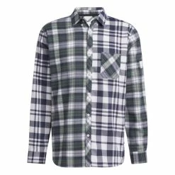 Adidas Men&apos;s Adicross Long Sleeve Flannel Sweatshirt