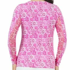 IBKUL Women's Long Sleeve Crew Neck Top - Terra Print 5 IBKUL Women's Long Sleeve Crew Neck Top - Terra Print -GOIF SHOP 9832723 800 auto