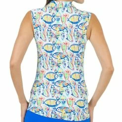 IBKUL Women&apos;s Sleeveless Polo - Izzy Print -GOIF SHOP 9832991 800 auto
