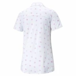 PUMA Women&apos;s CLOUDSPUN Garden Golf Polo -GOIF SHOP 9841454 800 auto