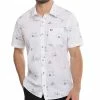 TravisMathew Men&apos;s Lounge Town Button Down Shirt -GOIF SHOP 9841531 800 auto