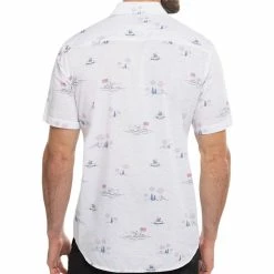 TravisMathew Men's Lounge Town Button Down Shirt -GOIF SHOP 9841533 800 auto