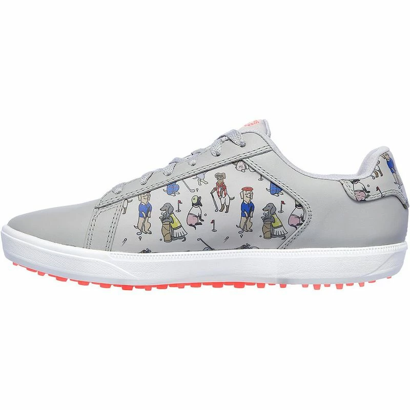 Skechers Women's Go Golf Drive 4 Dogs At Play Spikeless Golf Shoes 4 Skechers Women's Go Golf Drive 4 Dogs At Play Spikeless Golf Shoes - Image 2