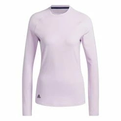 Adidas Women&apos;s Textured Long Sleeve Crew Neck