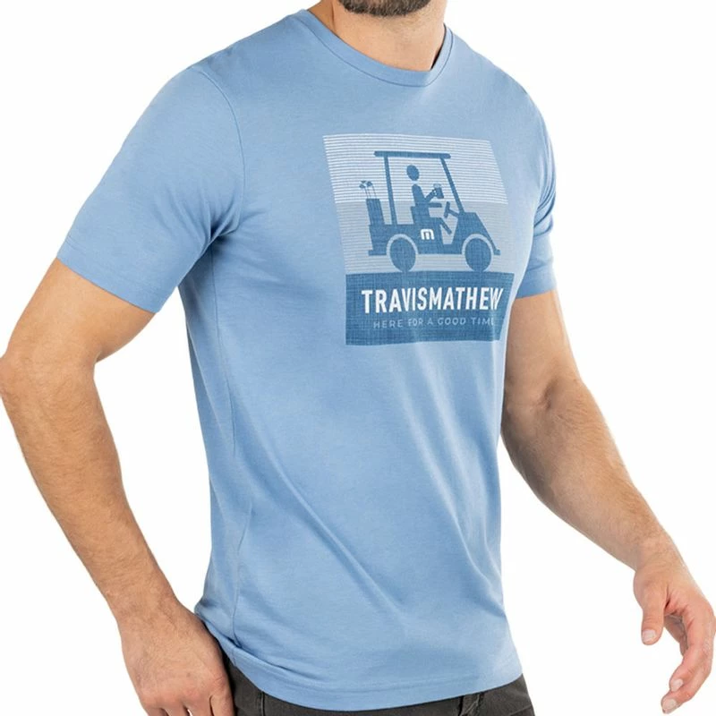TravisMathew Men's Smokey Air T-Shirt 8 TravisMathew Men's Smokey Air T-Shirt - Image 6