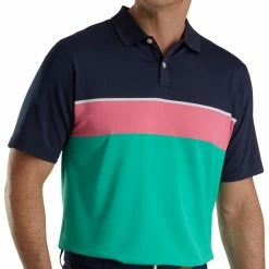 FootJoy Men&apos;s Color Theory Lisle Polo -GOIF SHOP 9974470 800 auto